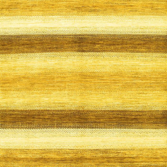 Abstract Yellow Contemporary Rug, con389yw