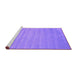 Sideview of Machine Washable Abstract Purple Contemporary Area Rugs, wshcon38pur