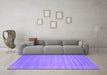 Machine Washable Abstract Purple Contemporary Area Rugs in a Living Room, wshcon38pur