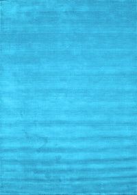 Abstract Light Blue Contemporary Rug, con38lblu