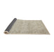 Thickness of Contemporary Light French Beige Brown Modern Rug, con390