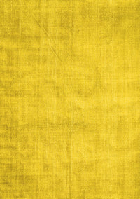 Abstract Yellow Contemporary Rug, con390yw