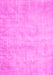 Machine Washable Abstract Pink Contemporary Rug, wshcon390pnk