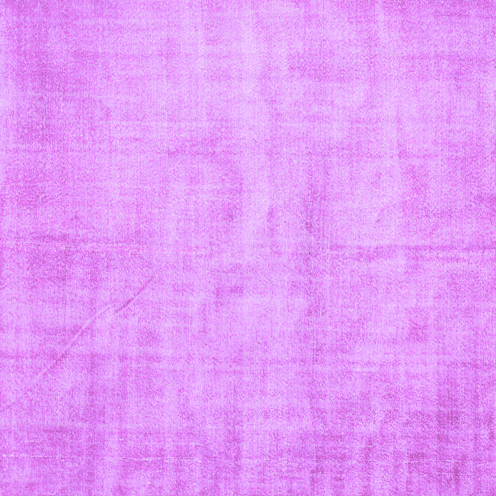 Square Machine Washable Abstract Purple Contemporary Area Rugs, wshcon390pur