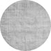 Square Abstract Gray Contemporary Rug, con390gry