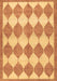 Machine Washable Abstract Brown Contemporary Rug, wshcon392brn