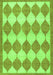 Abstract Green Contemporary Rug, con392grn