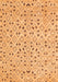 Serging Thickness of Machine Washable Abstract Orange Contemporary Area Rugs, wshcon393org