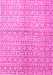 Abstract Pink Contemporary Rug, con394pnk