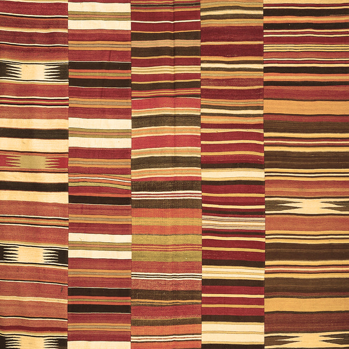 Oriental Brown Traditional Rug, con395brn