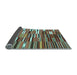 Sideview of Oriental Light Blue Traditional Rug, con395lblu