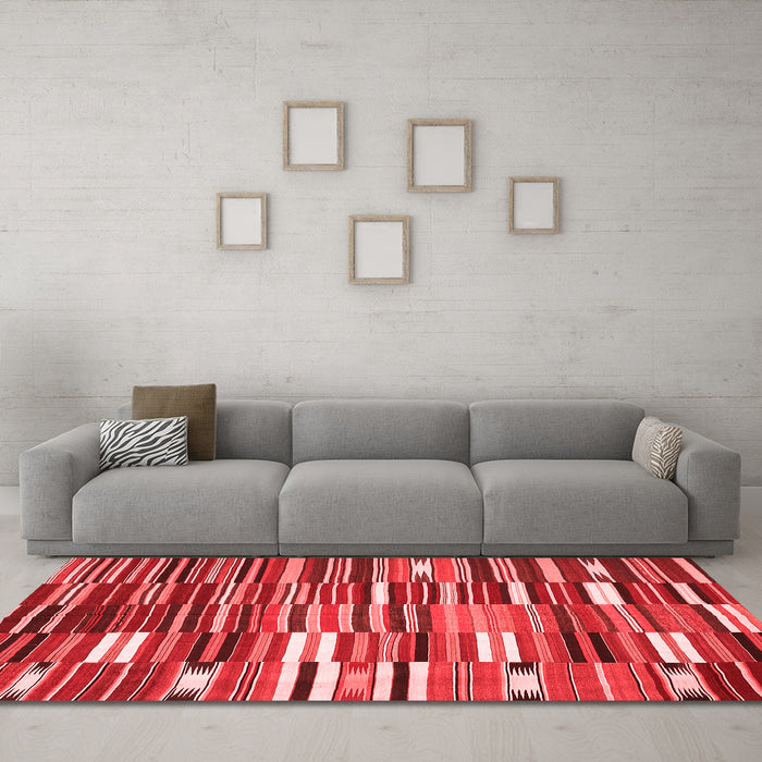 Traditional Red Washable Rugs