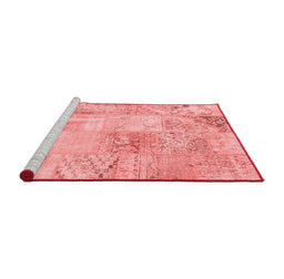 Transitional Red Washable Rugs