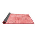 Patchwork Red Transitional Area Rugs