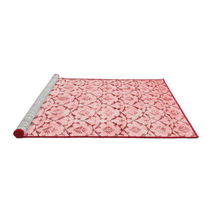 Contemporary Red Washable Rugs