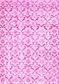 Abstract Pink Contemporary Rug, con398pnk