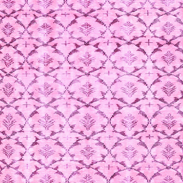 Abstract Pink Contemporary Rug, con398pnk