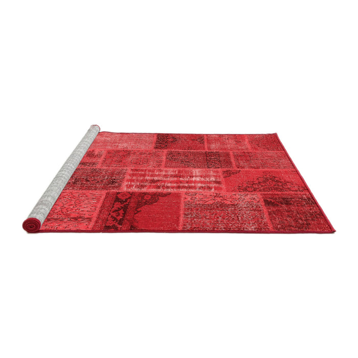 Transitional Red Washable Rugs