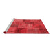 Transitional Red Washable Rugs