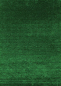 Abstract Green Contemporary Rug, con39grn