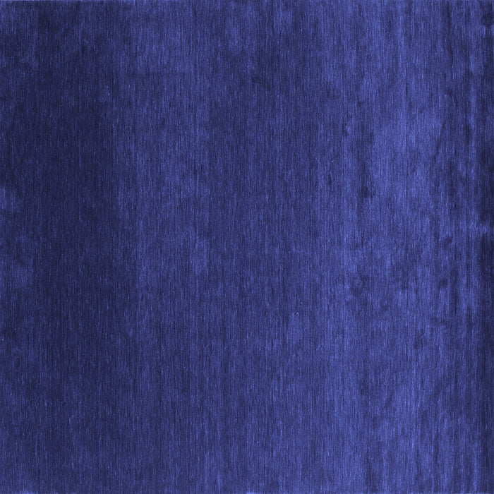 Square Machine Washable Abstract Blue Contemporary Rug, wshcon39blu