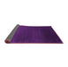 Sideview of Abstract Pink Contemporary Rug, con39pnk