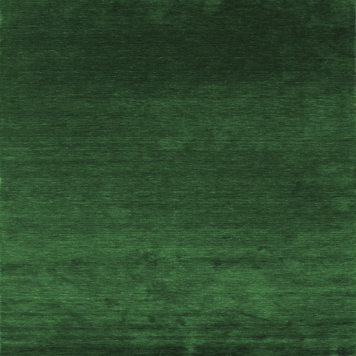Square Machine Washable Abstract Emerald Green Contemporary Area Rugs, wshcon39emgrn