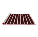CON3X Red Washable Rugs