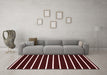 CON3X Red Washable Rugs