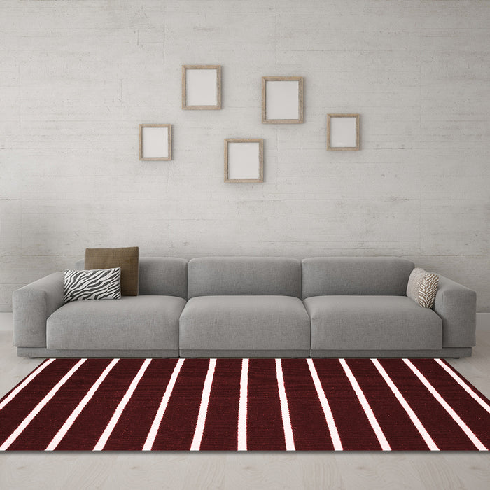 CON3X Red Washable Rugs