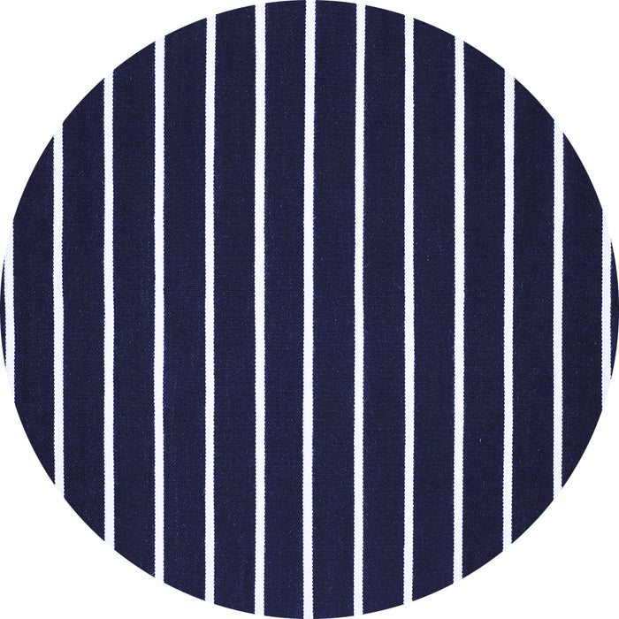 Round Machine Washable CON3X Blue CON3X Rug, wshcon3blu