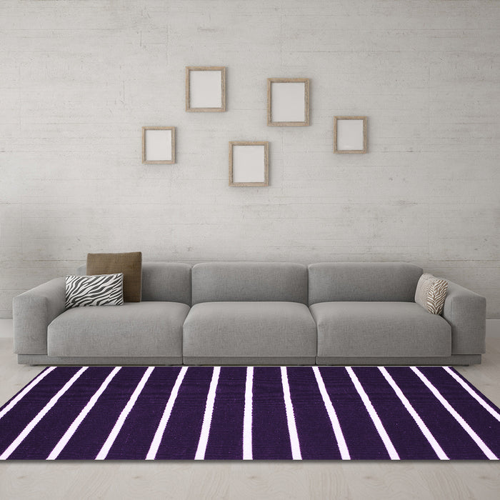 Machine Washable CON3X Purple CON3X Area Rugs in a Living Room, wshcon3pur