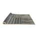 Thickness of Contemporary Gray Modern Rug, con400