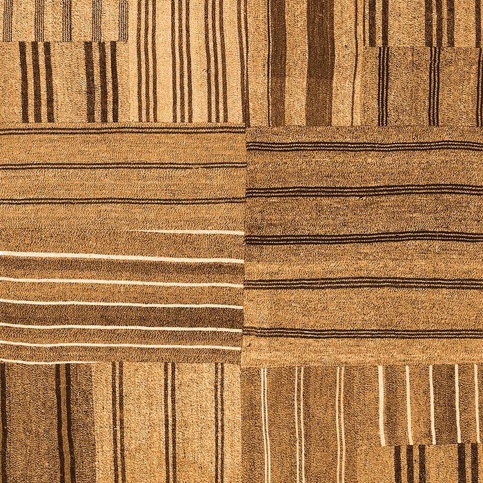 Serging Thickness of Machine Washable Abstract Orange Contemporary Area Rugs, wshcon400org