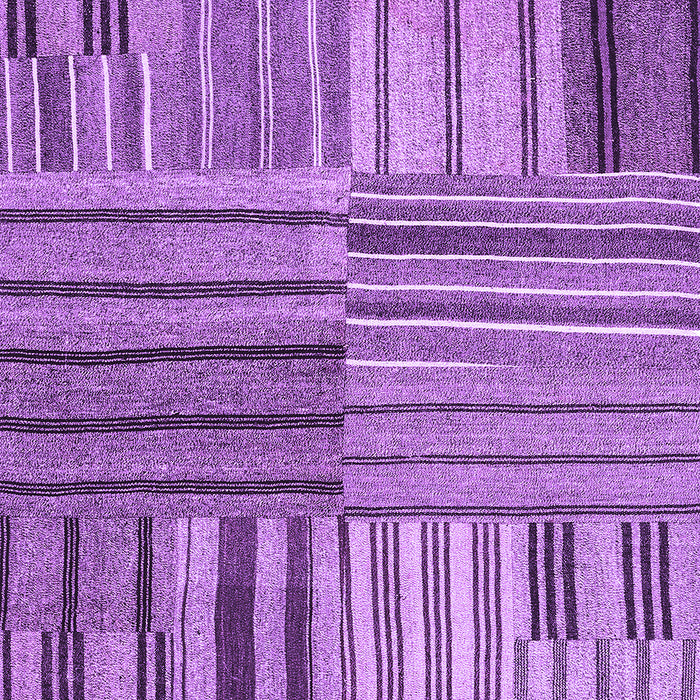 Abstract Purple Contemporary Rug, con400pur