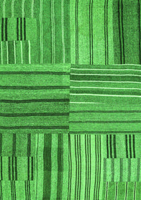 Abstract Green Contemporary Rug, con400grn