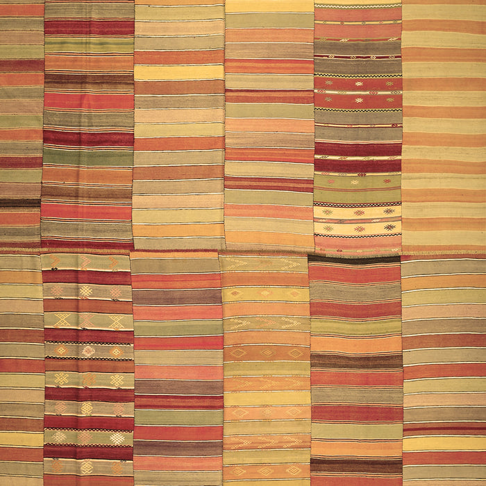 Southwestern Brown Country Rug, con401brn