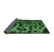 Sideview of Persian Emerald Green Bohemian Rug, con402emgrn