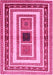 Abstract Pink Contemporary Rug, con403pnk