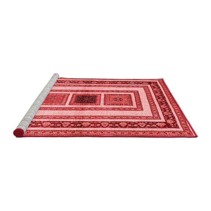 Contemporary Red Washable Rugs