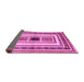 Sideview of Abstract Purple Contemporary Rug, con403pur