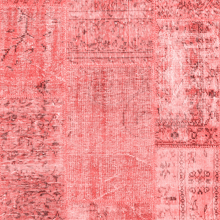 Patchwork Red Transitional Area Rugs