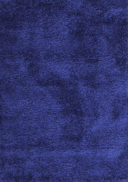 Abstract Blue Contemporary Rug, con406blu