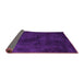 Sideview of Abstract Pink Contemporary Rug, con406pnk