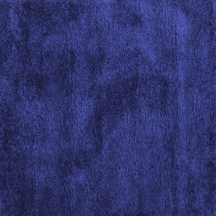 Square Machine Washable Abstract Blue Contemporary Rug, wshcon406blu