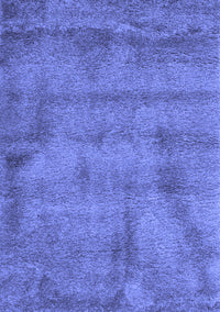 Abstract Blue Contemporary Rug, con408blu