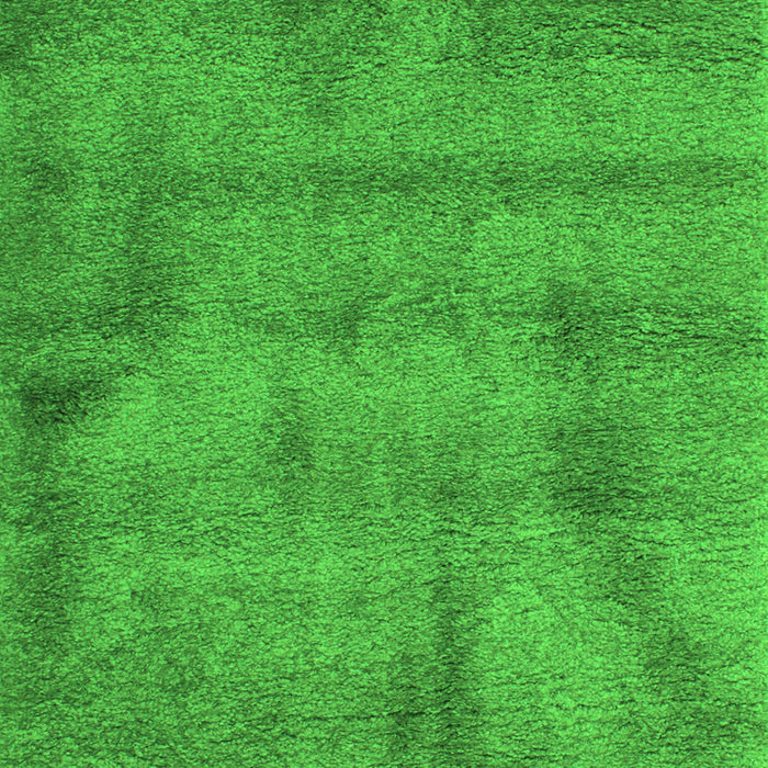 Serging Thickness of Machine Washable Abstract Green Contemporary Area Rugs, wshcon408grn
