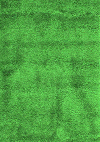 Abstract Green Contemporary Rug, con408grn