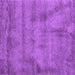 Square Machine Washable Abstract Purple Contemporary Area Rugs, wshcon408pur