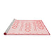 Modern Red Washable Rugs